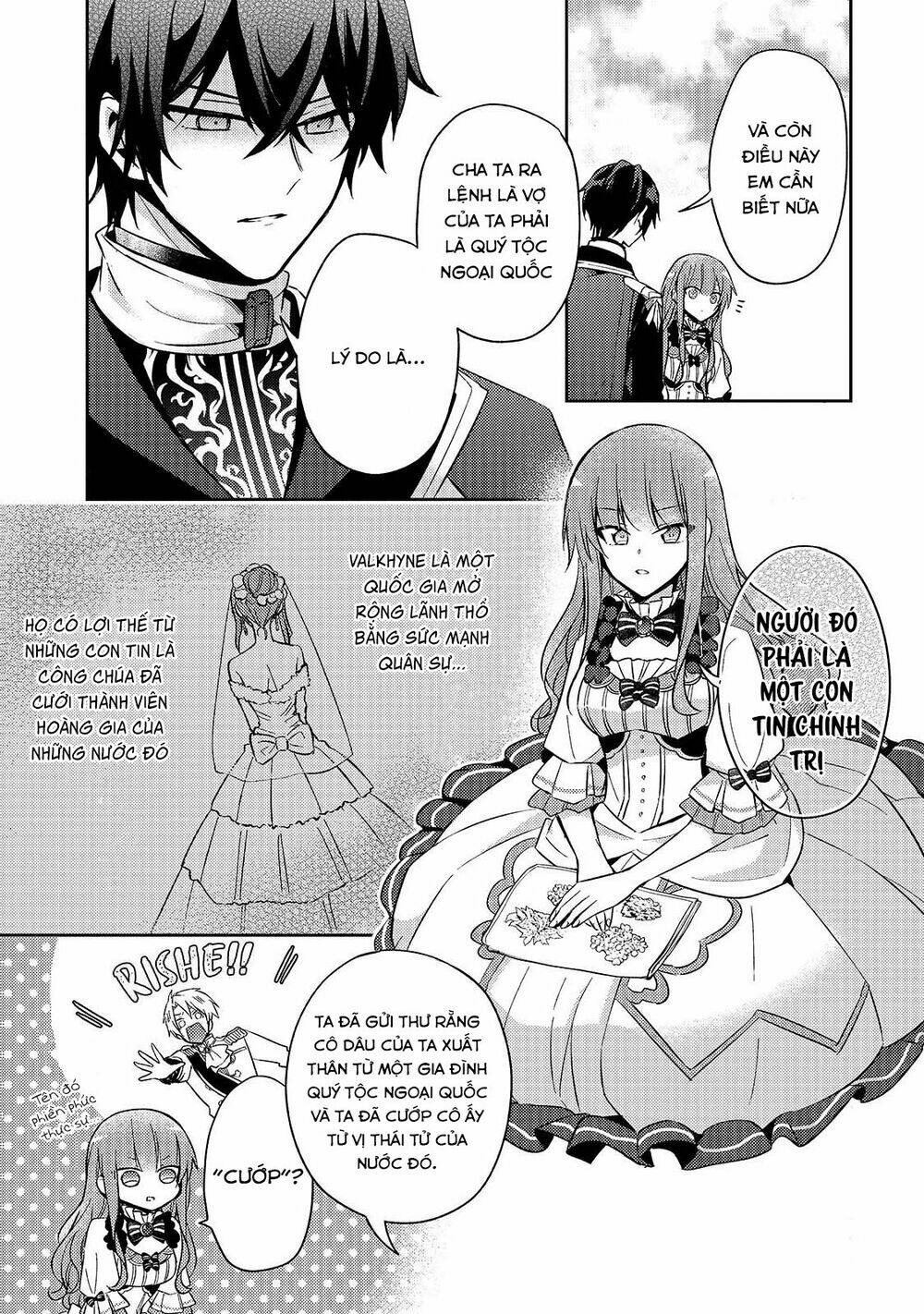 Trang truyện page_15 trong truyện tranh Loop 7-kaime No Akuyaku Reijou Wa Moto Tekikoku De Juukimama Na Hanayome Seikatsu O Mankitsu Suru - Chapter 3 - truyentvn.net