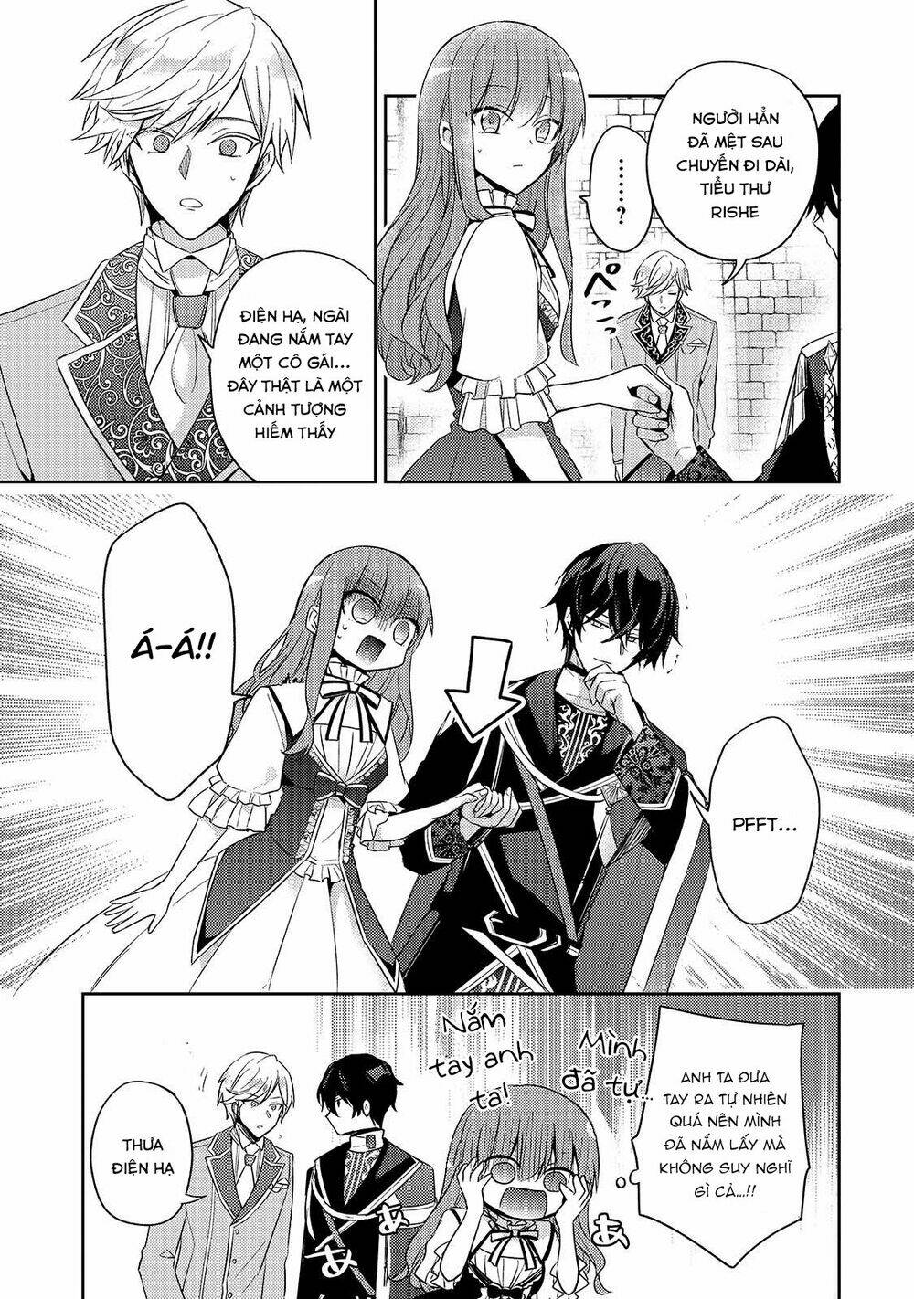 Trang truyện page_22 trong truyện tranh Loop 7-kaime No Akuyaku Reijou Wa Moto Tekikoku De Juukimama Na Hanayome Seikatsu O Mankitsu Suru - Chapter 3 - truyentvn.net