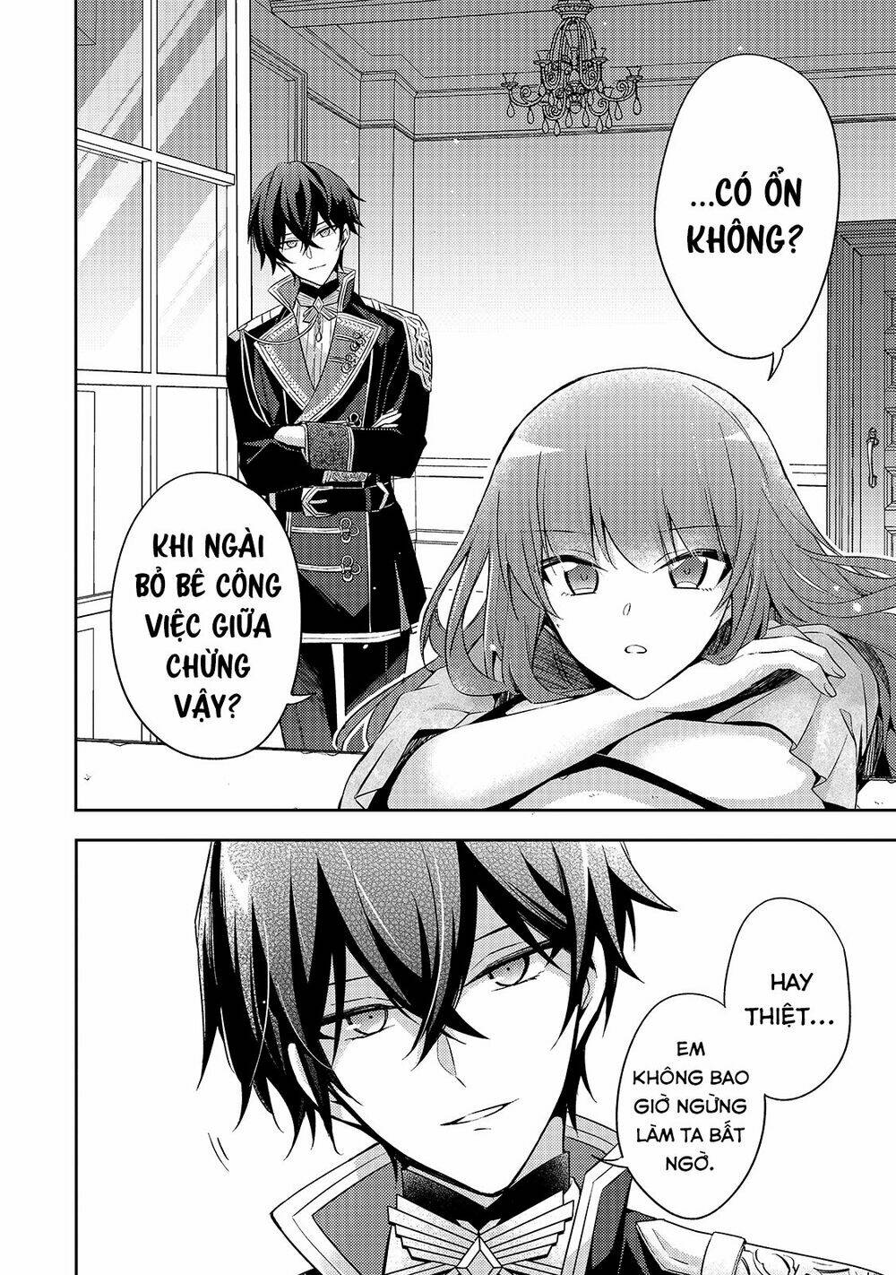 Trang truyện page_16 trong truyện tranh Loop 7-kaime No Akuyaku Reijou Wa Moto Tekikoku De Juukimama Na Hanayome Seikatsu O Mankitsu Suru - Chapter 4 - truyentvn.net