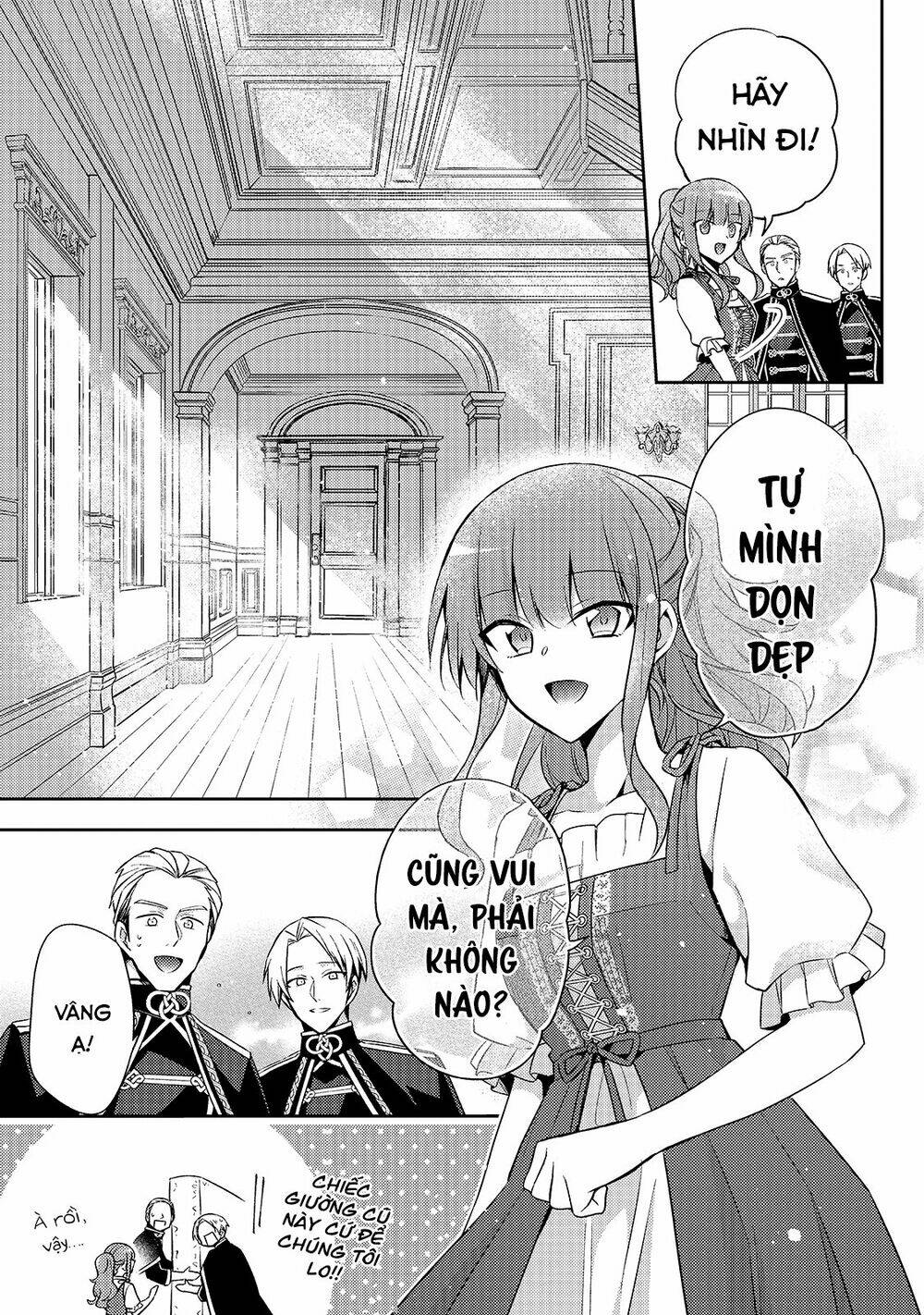 Trang truyện page_5 trong truyện tranh Loop 7-kaime No Akuyaku Reijou Wa Moto Tekikoku De Juukimama Na Hanayome Seikatsu O Mankitsu Suru - Chapter 4 - truyentvn.net