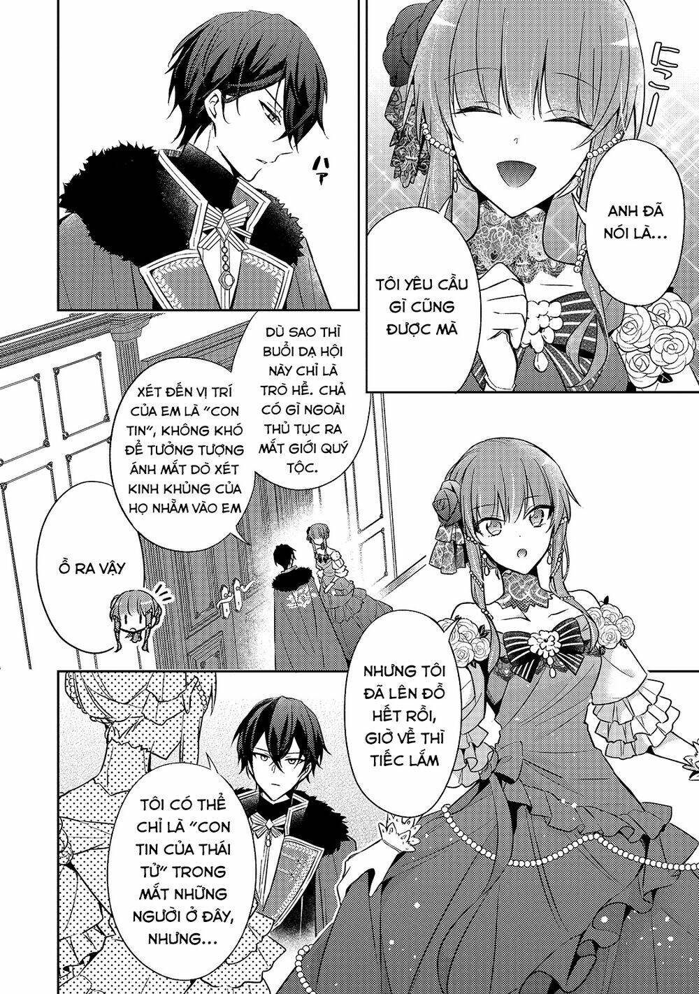 Trang truyện page_12 trong truyện tranh Loop 7-kaime No Akuyaku Reijou Wa Moto Tekikoku De Juukimama Na Hanayome Seikatsu O Mankitsu Suru - Chapter 5 - truyentvn.net