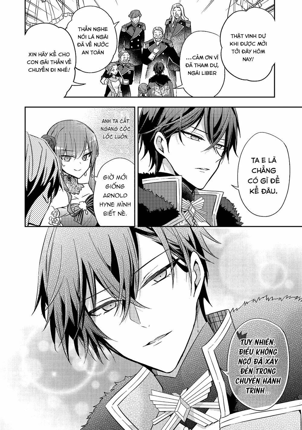 Trang truyện page_15 trong truyện tranh Loop 7-kaime No Akuyaku Reijou Wa Moto Tekikoku De Juukimama Na Hanayome Seikatsu O Mankitsu Suru - Chapter 5 - truyentvn.net