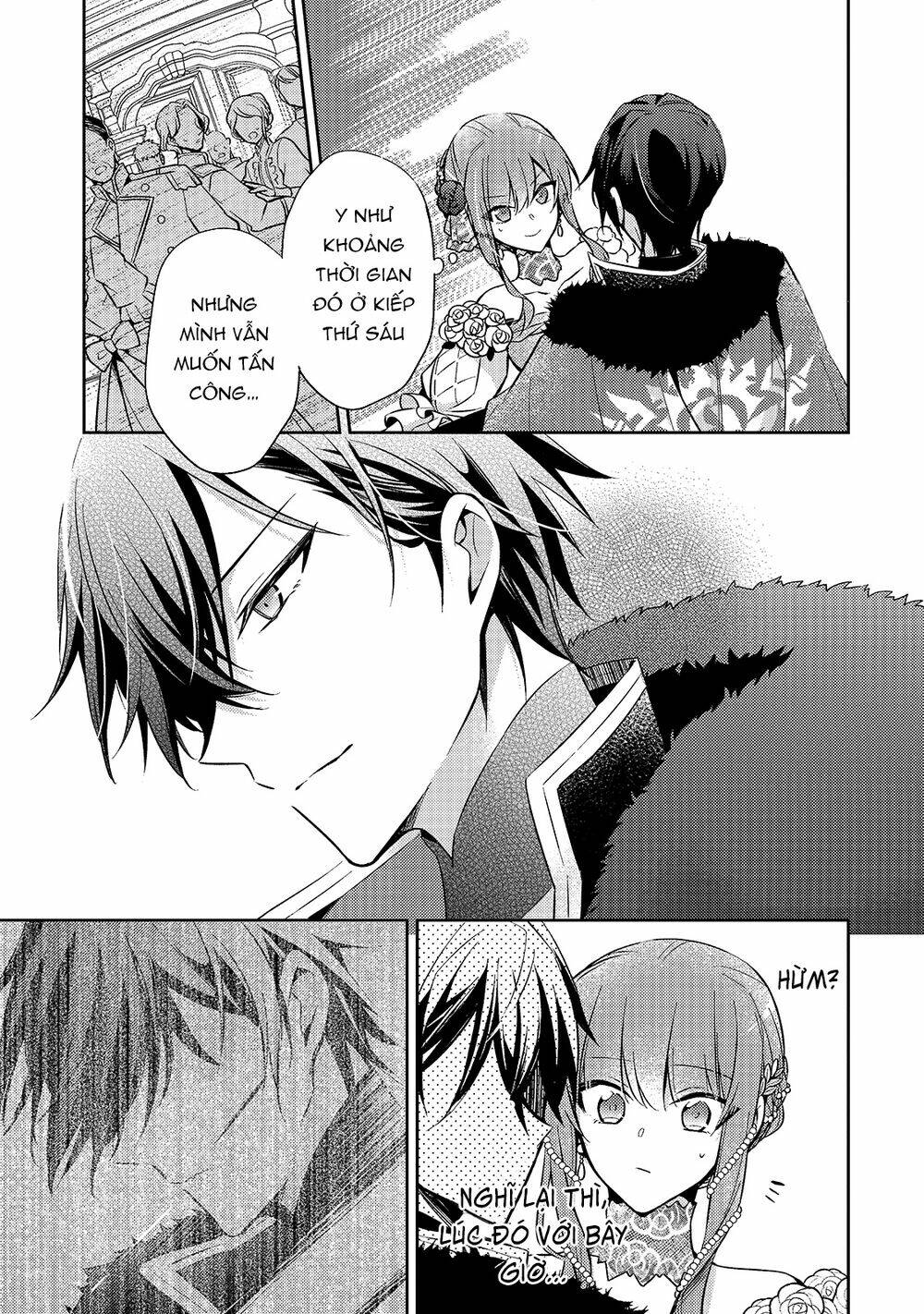 Trang truyện page_28 trong truyện tranh Loop 7-kaime No Akuyaku Reijou Wa Moto Tekikoku De Juukimama Na Hanayome Seikatsu O Mankitsu Suru - Chapter 5 - truyentvn.net