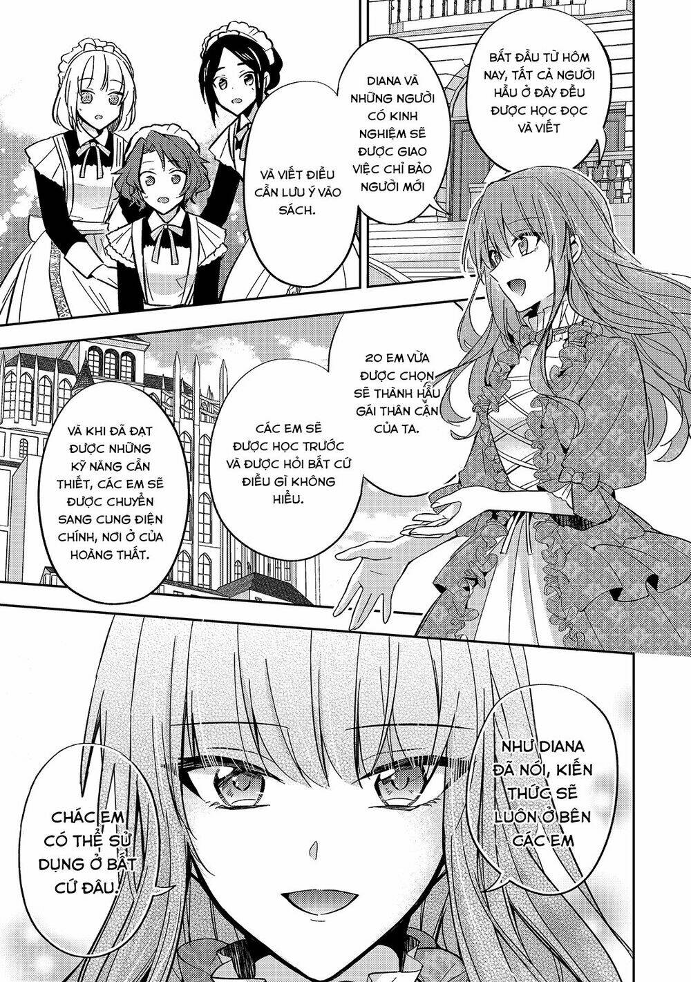 Trang truyện page_10 trong truyện tranh Loop 7-kaime No Akuyaku Reijou Wa Moto Tekikoku De Juukimama Na Hanayome Seikatsu O Mankitsu Suru - Chapter 7 - truyentvn.net