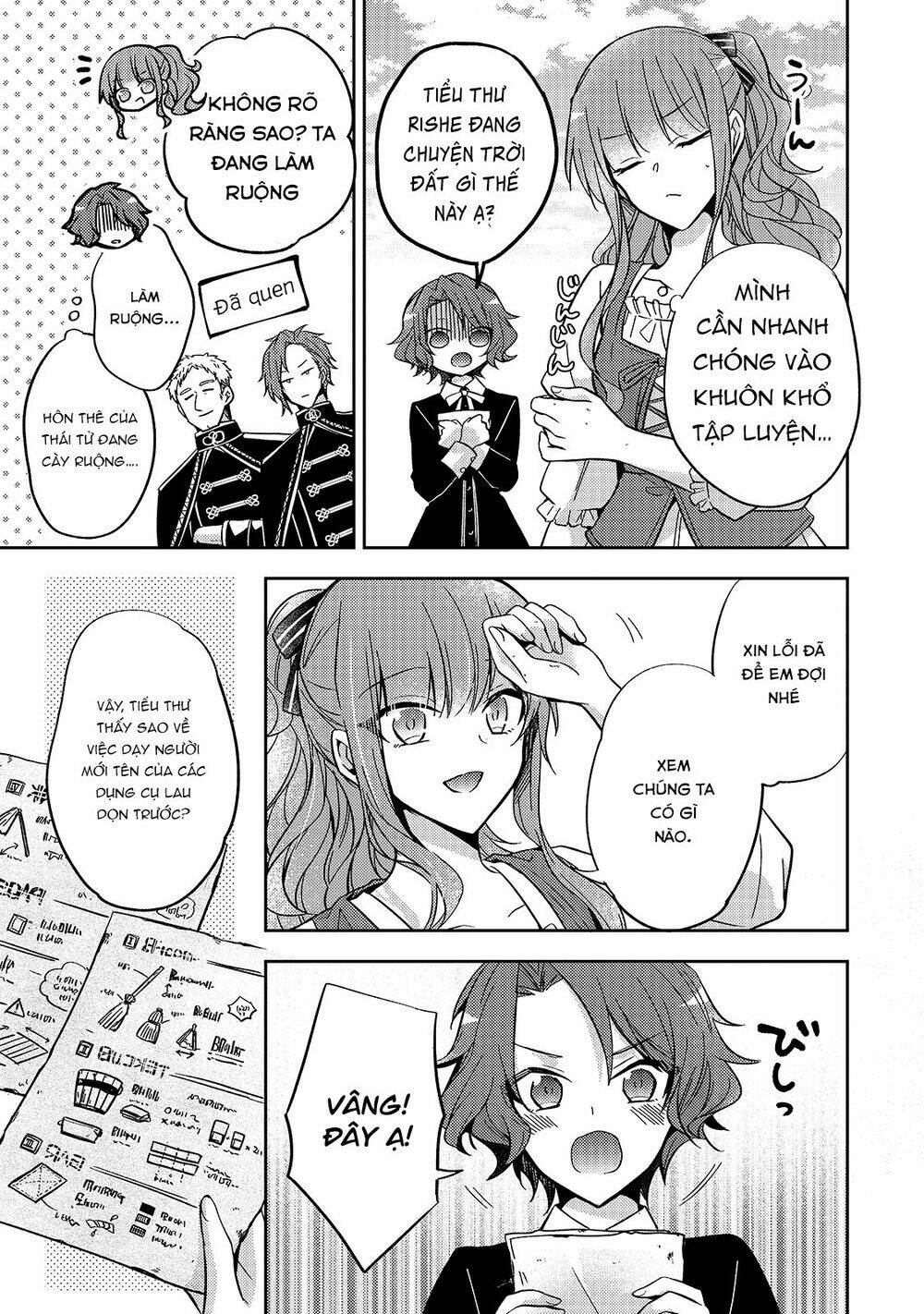 Trang truyện page_16 trong truyện tranh Loop 7-kaime No Akuyaku Reijou Wa Moto Tekikoku De Juukimama Na Hanayome Seikatsu O Mankitsu Suru - Chapter 7 - truyentvn.net