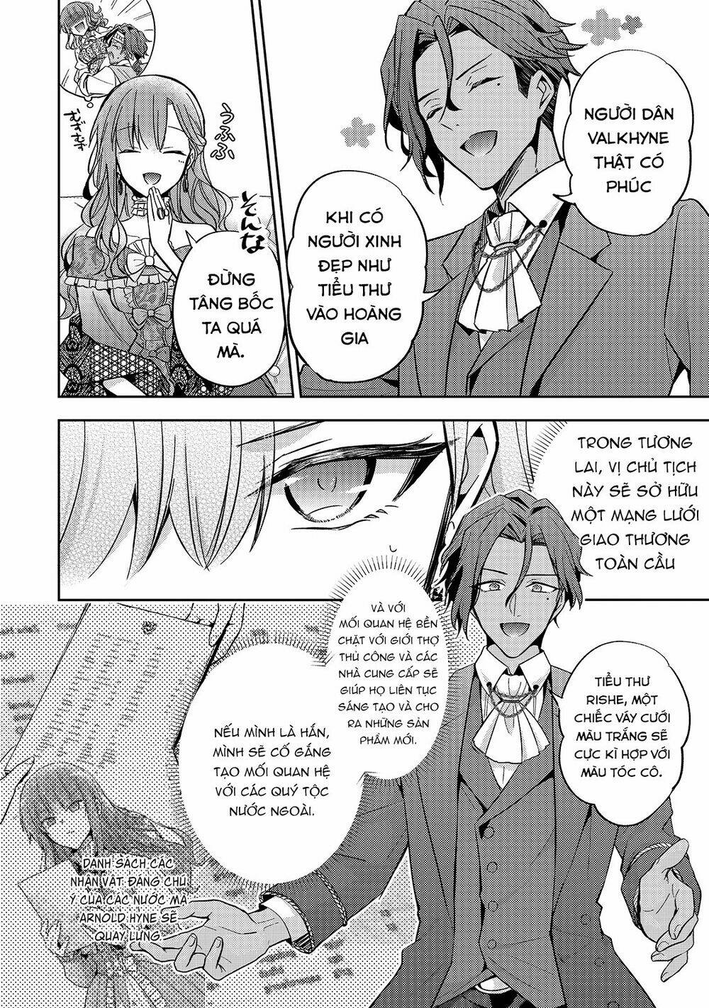 Trang truyện page_27 trong truyện tranh Loop 7-kaime No Akuyaku Reijou Wa Moto Tekikoku De Juukimama Na Hanayome Seikatsu O Mankitsu Suru - Chapter 7 - truyentvn.net