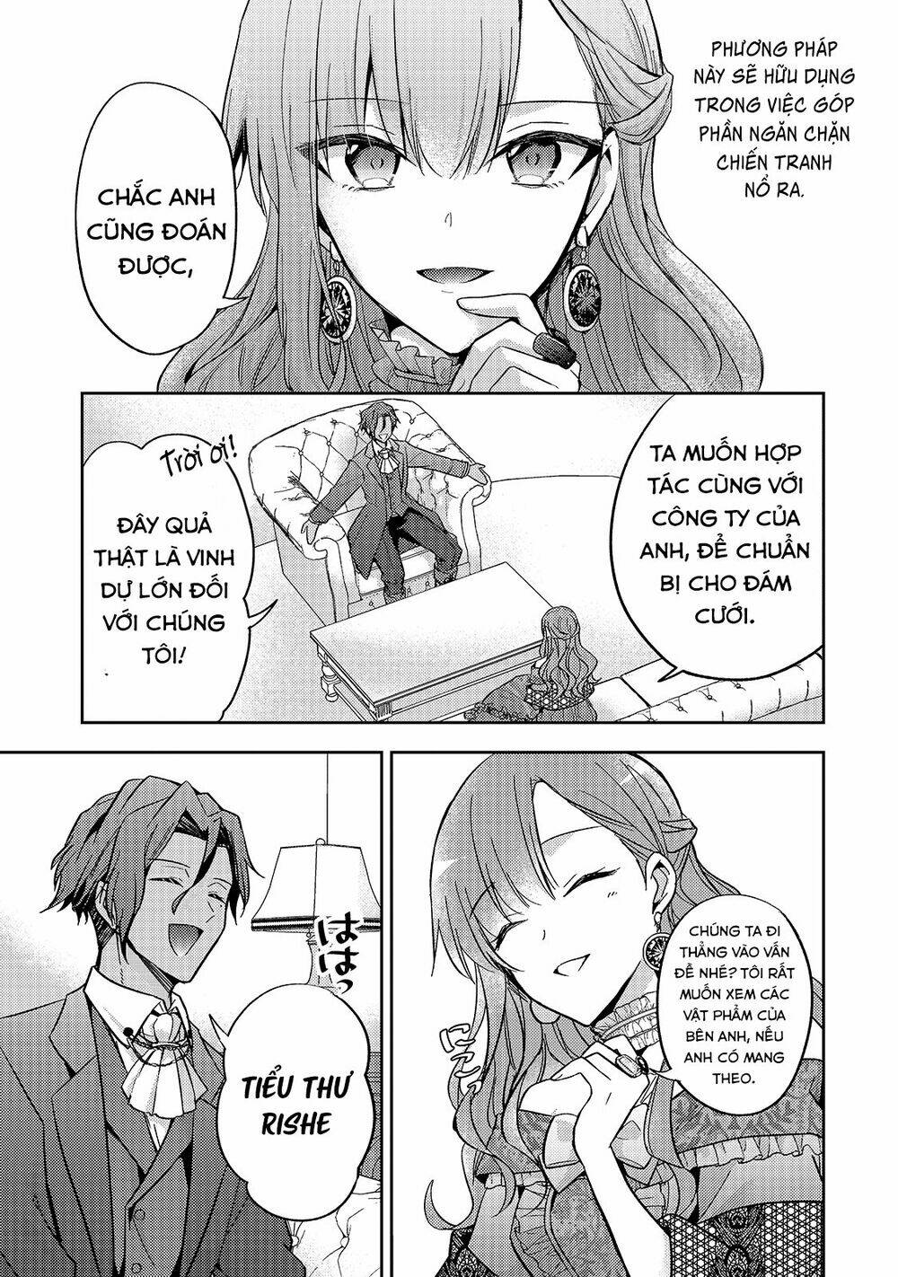 Trang truyện page_28 trong truyện tranh Loop 7-kaime No Akuyaku Reijou Wa Moto Tekikoku De Juukimama Na Hanayome Seikatsu O Mankitsu Suru - Chapter 7 - truyentvn.net