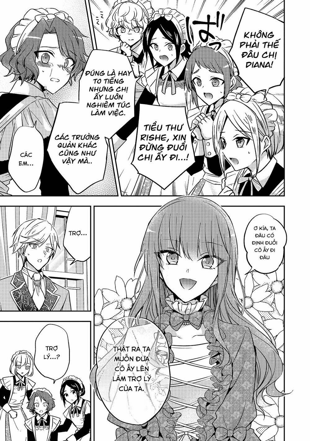 Trang truyện page_8 trong truyện tranh Loop 7-kaime No Akuyaku Reijou Wa Moto Tekikoku De Juukimama Na Hanayome Seikatsu O Mankitsu Suru - Chapter 7 - truyentvn.net