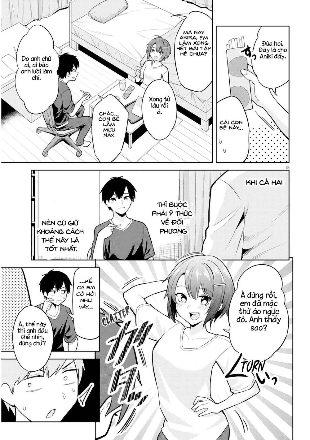 She Was Actually My Stepsister ~recently The Sense Of Distance Between Me And My New Stepbrother Is Incredibly Close~ [Chap 1-8] - Page 17