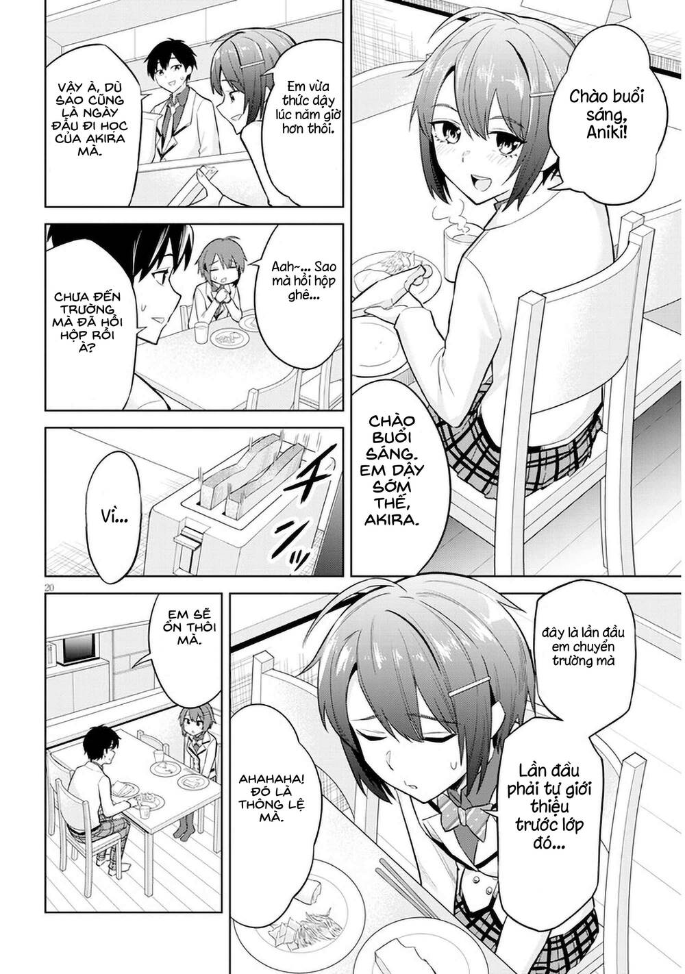 She Was Actually My Stepsister ~recently The Sense Of Distance Between Me And My New Stepbrother Is Incredibly Close~ [Chap 1-8] - Page 22