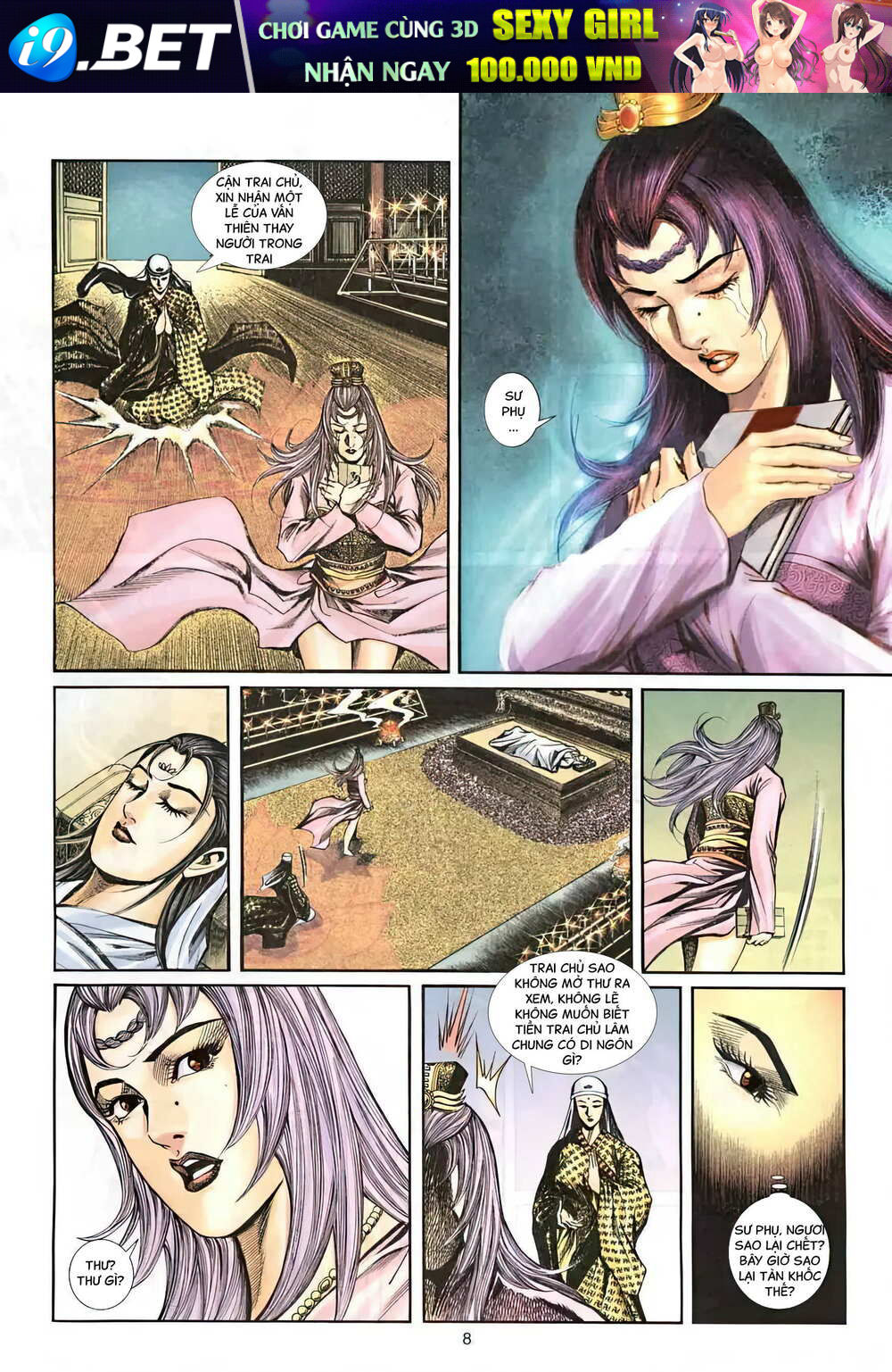 Read Hentai Image page_8 in comic Phiên Vân Phúc Vũ Ii - Chapter 39 - mwmanga.net