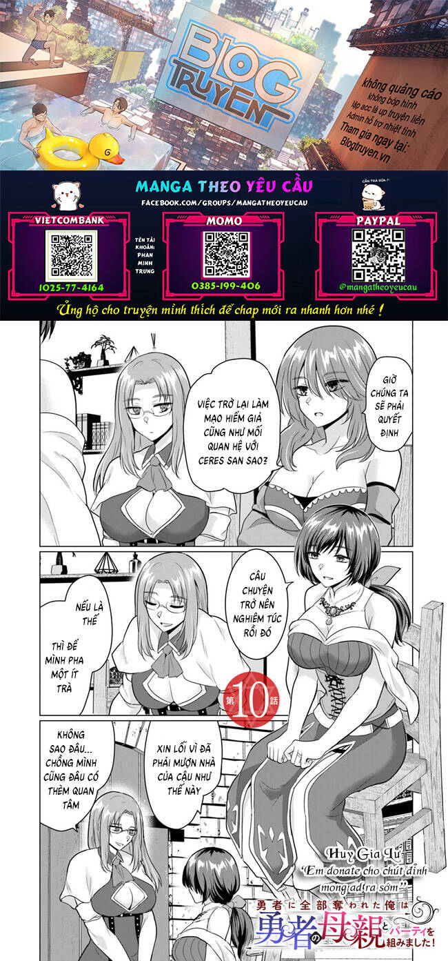 Read Hentai Image page_1 in comic Sau Khi Bị Dũng Sĩ Cướp Đi Mọi Thứ Tôi Đã Lập Tổ Đội Cùng Với Mẹ Của Dũng Sĩ! - Chapter 10 - mwmanga.net