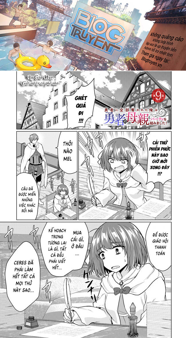 Read Hentai Image page_1 in comic Sau Khi Bị Dũng Sĩ Cướp Đi Mọi Thứ Tôi Đã Lập Tổ Đội Cùng Với Mẹ Của Dũng Sĩ! - Chapter 9 - mwmanga.net