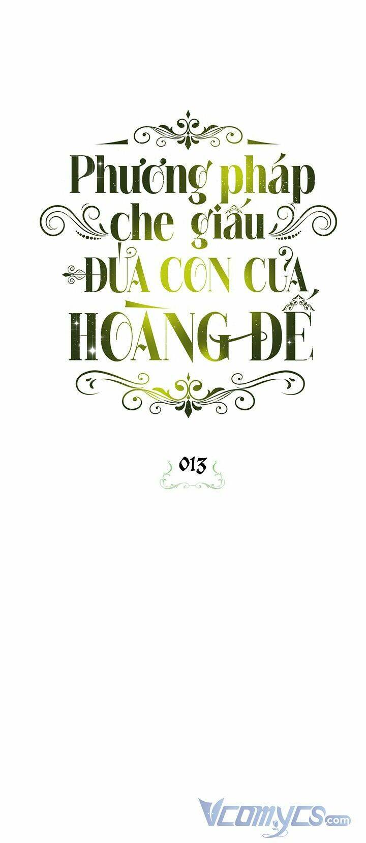 Phương Pháp Che Giấu Đứa Con Của Hoàng Đế: Chương 13