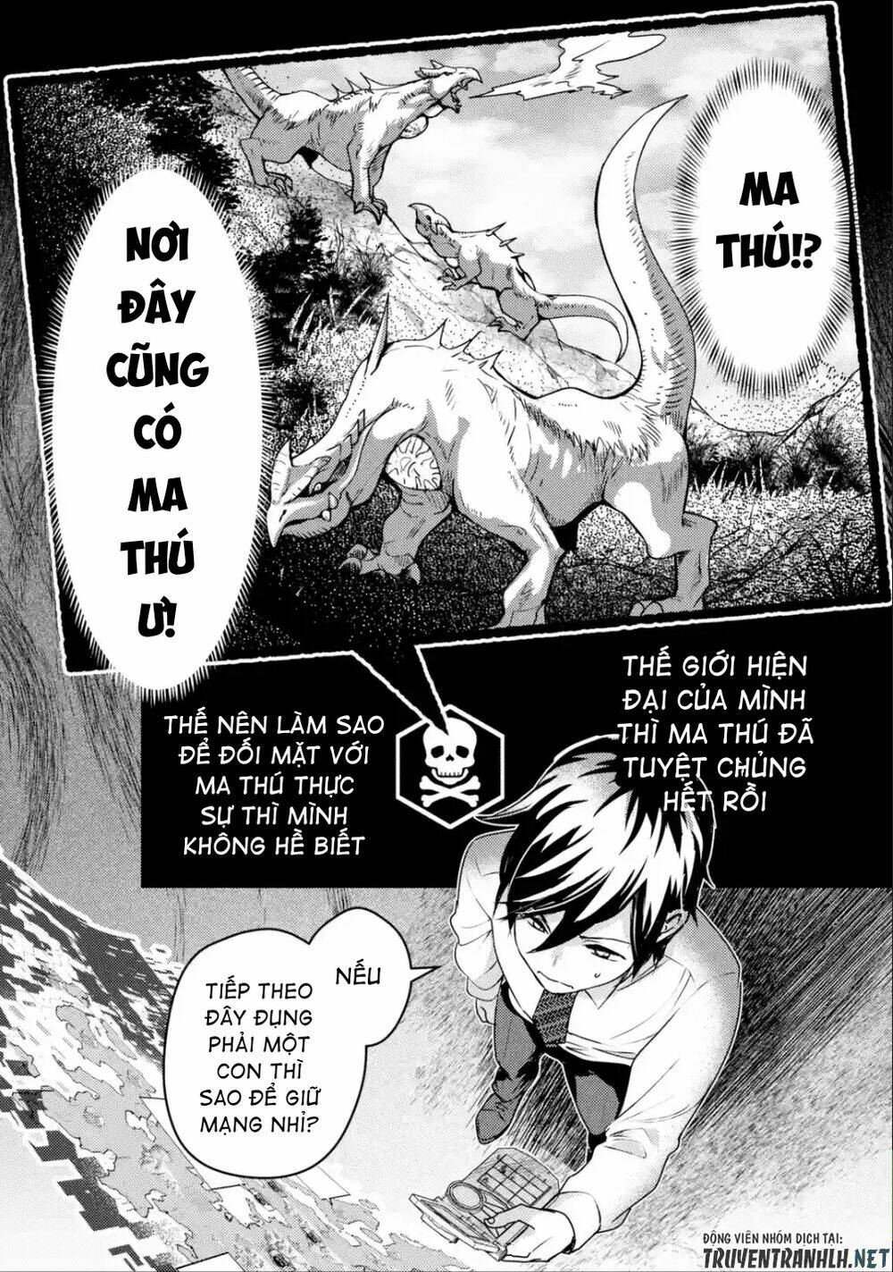 Trang truyện page_23 trong truyện tranh Isekai Tensei De Kenja Ni Natte Bouken-Sha Seikatsu - Chapter 1.1 - truyentvn.net