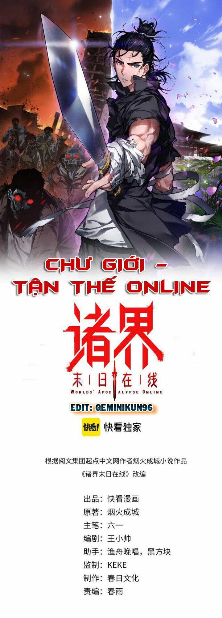 Chư giới - Tận thế online [Chap 0-262]