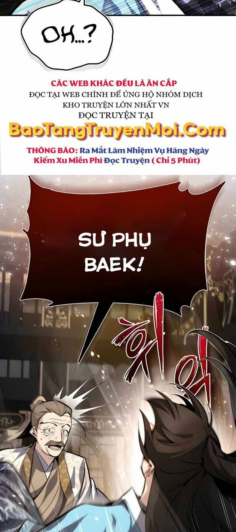 Đệ Nhất Võ Sư, Baek Cao Thủ Chapter 34 - TC Truyện