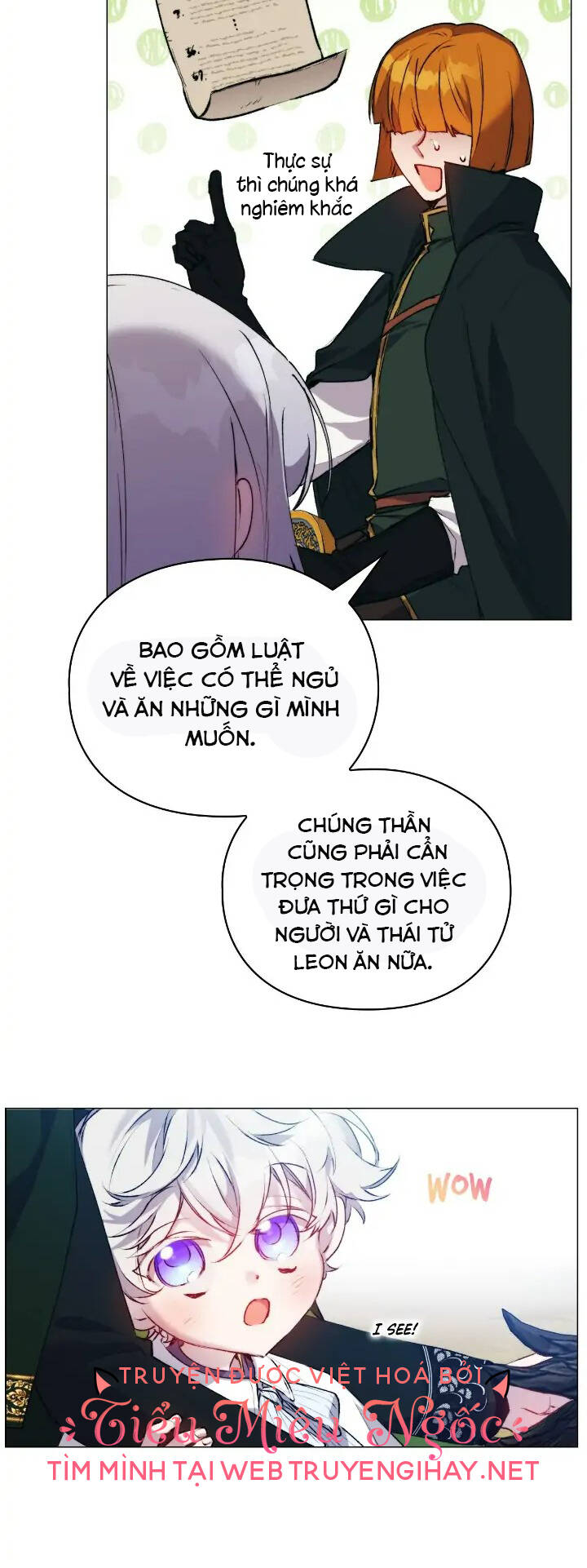 Ta sẽ nuôi dạy con của ngài thật tốt, bệ hạ! Chapter 58 - TC Truyện