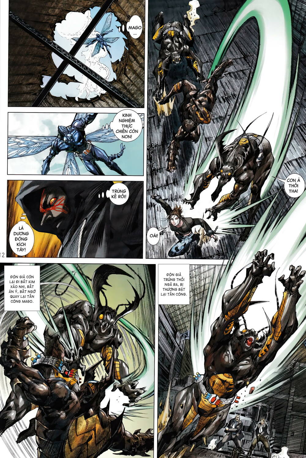 Hổ Giáp Nhân Armour Man [Chap 0-20] - Page 12