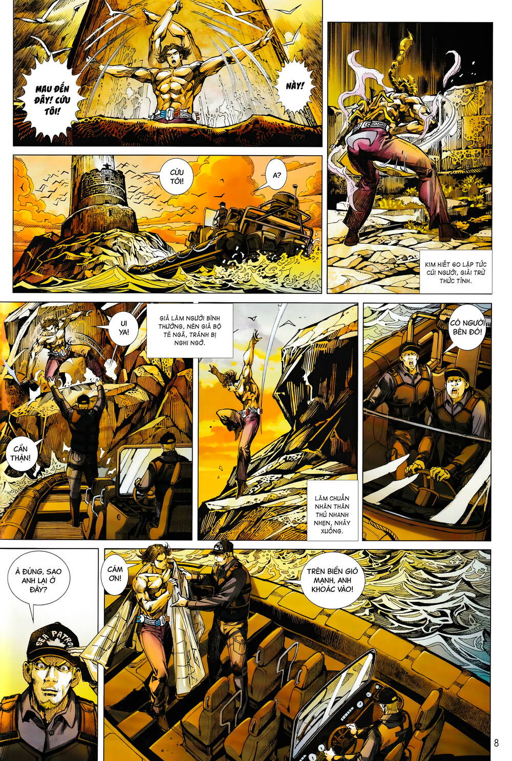 Hổ Giáp Nhân Armour Man [Chap 0-20] - Page 8