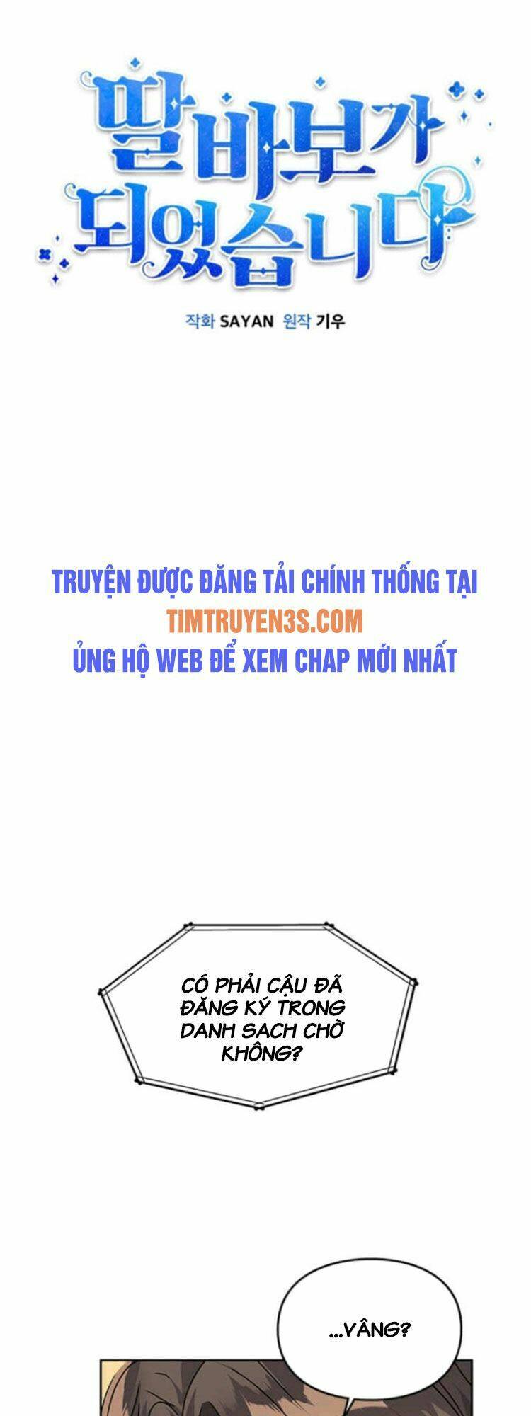 Tôi Trở Thành Một Người Cha