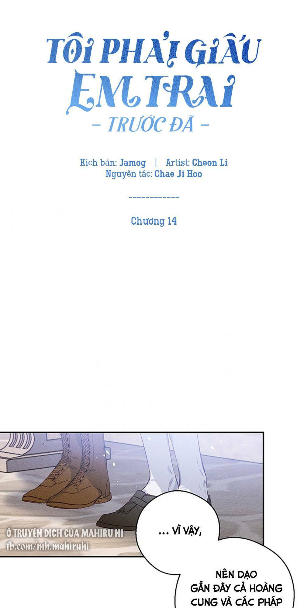 Trang truyện page_7 trong truyện tranh Tôi Phải Giấu Em Trai Trước Đã - Chapter 14 - truyentvn.net