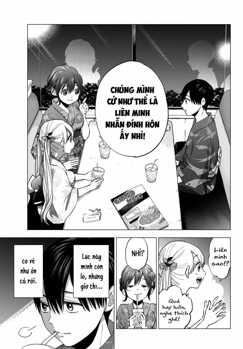 Trang truyện page_13 trong truyện tranh Kakkou No Iinazuke - Chapter 34 - truyentvn.net