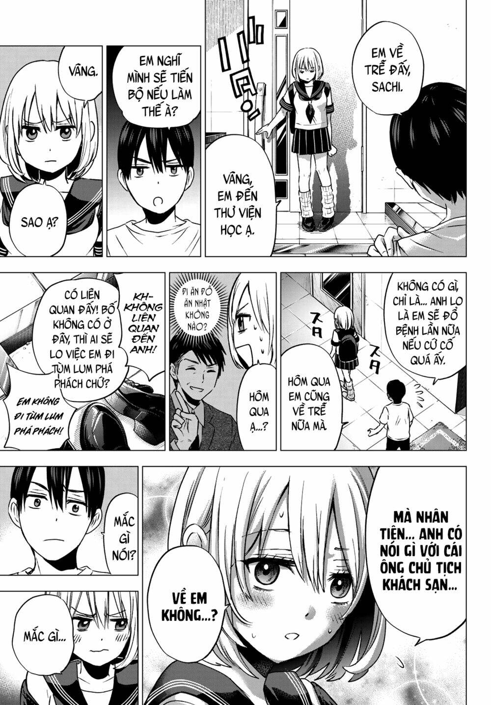 Trang truyện page_7 trong truyện tranh Kakkou No Iinazuke - Chapter 46 - truyentvn.net