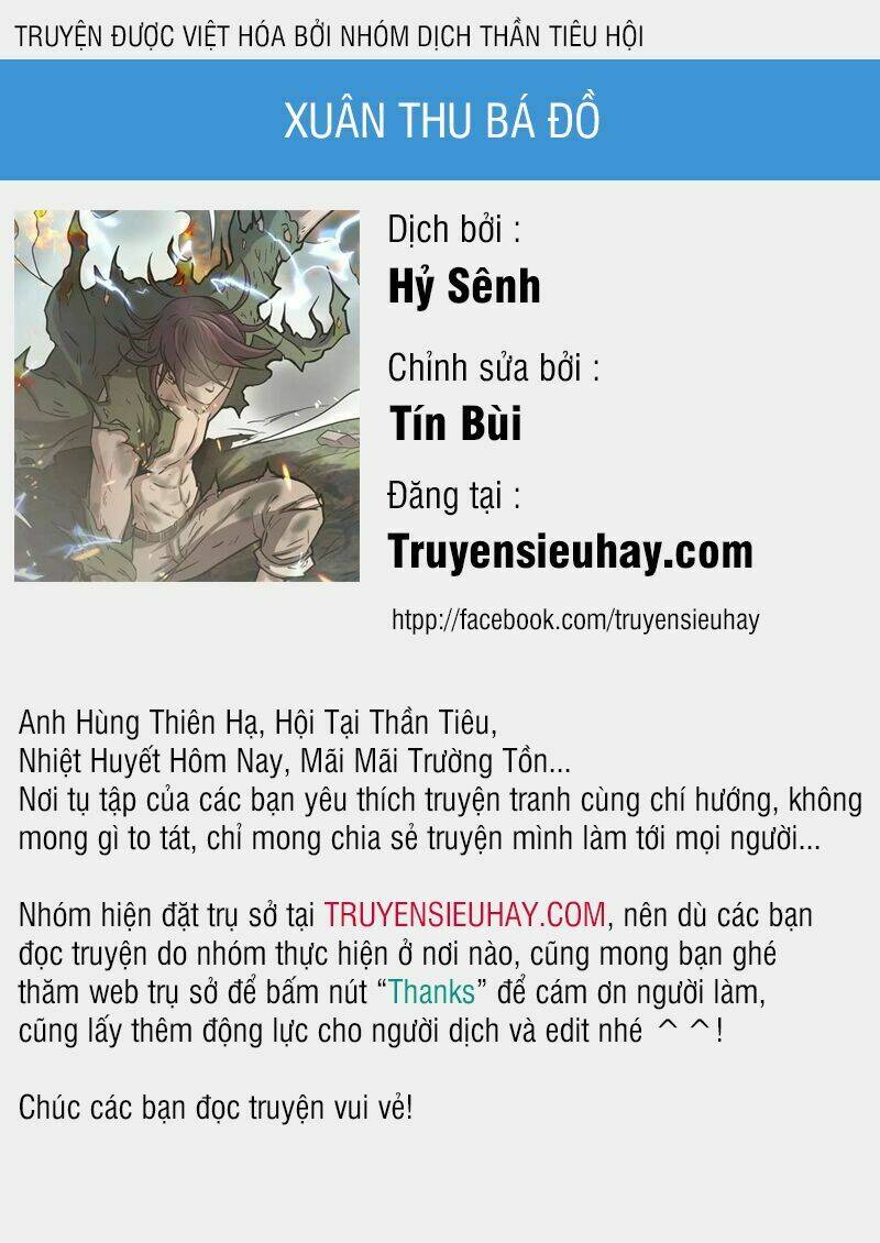 Xuân Thu Bá Đồ Chapter 17 - TC Truyện