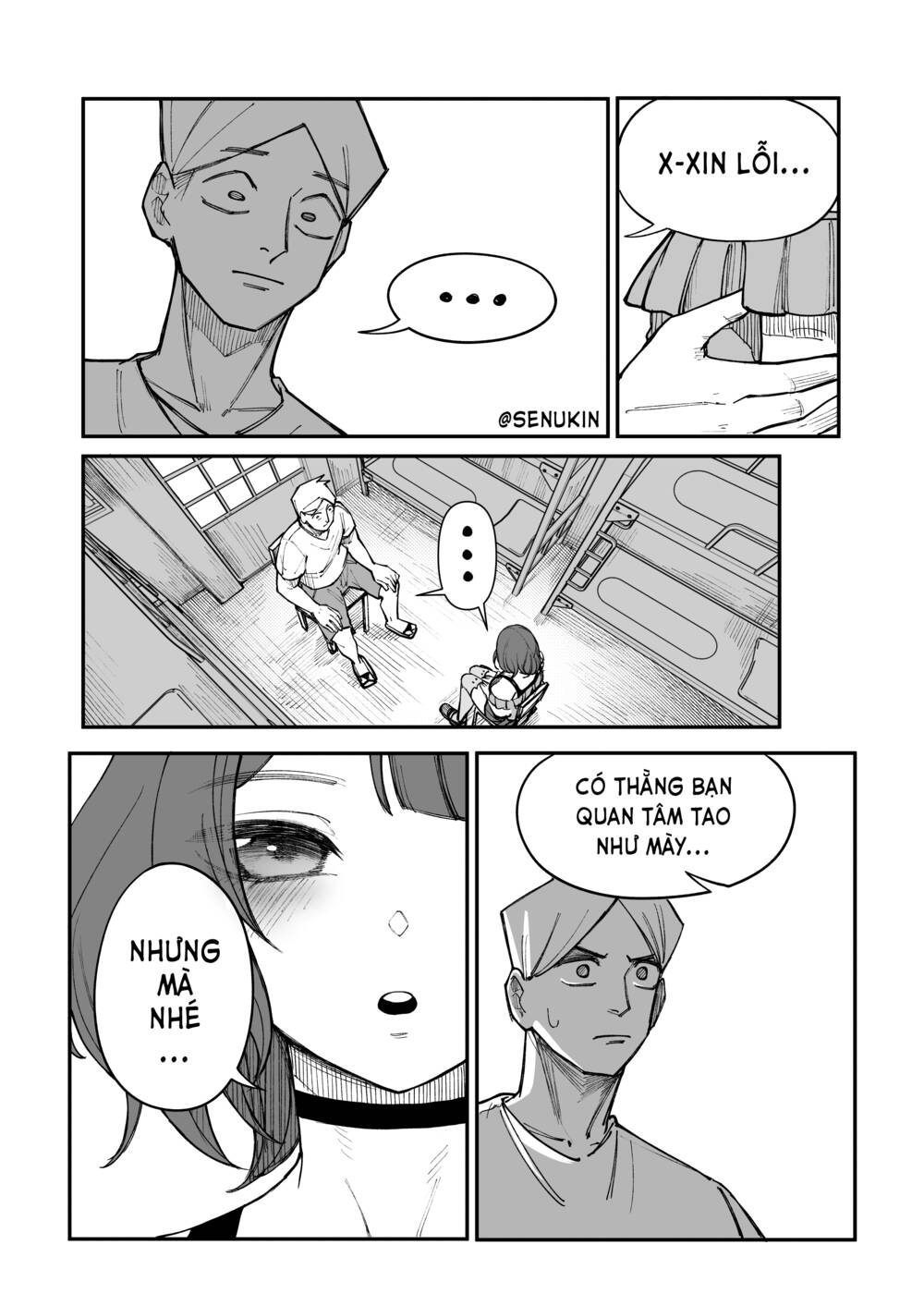 Thằng bạn cùng phòng của tôi chắc cũng xinh [Chap 1-6] - Page 5