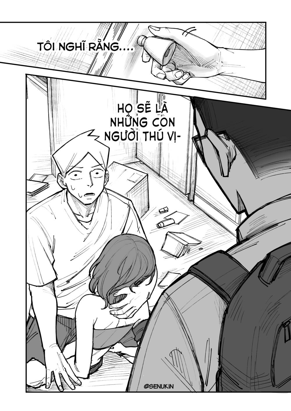 Thằng bạn cùng phòng của tôi chắc cũng xinh [Chap 1-6] - Page 5