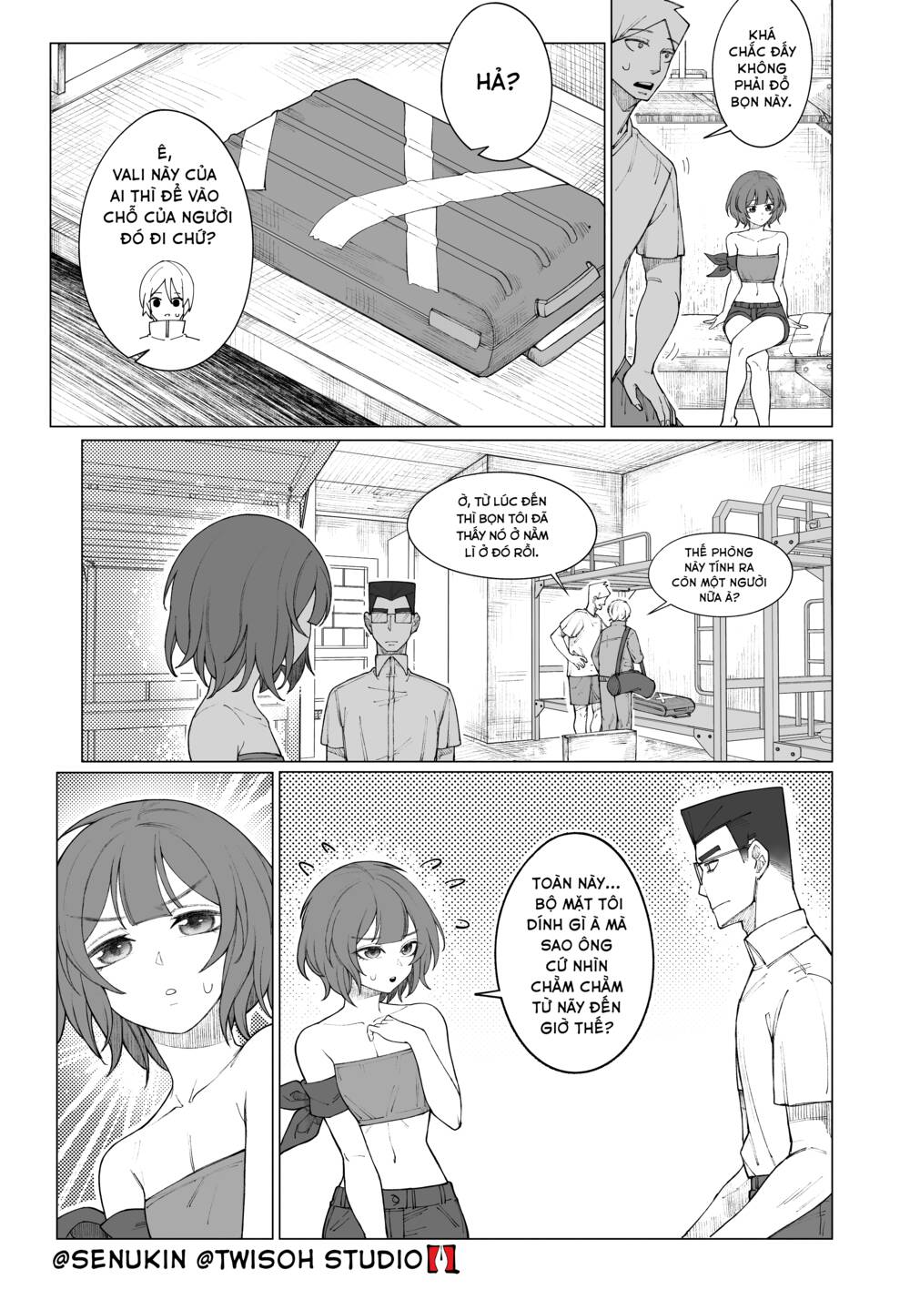 Thằng bạn cùng phòng của tôi chắc cũng xinh [Chap 1-6] - Page 6