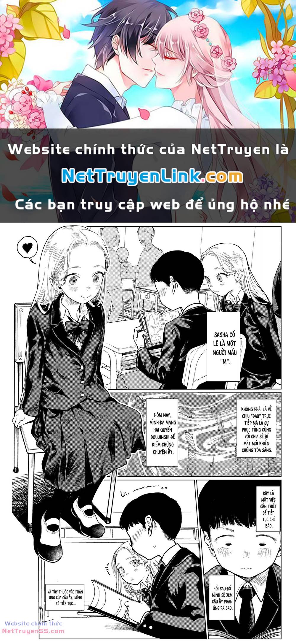 Bé sơ trung Sasha và thằng bạn Otaku cùng lớp