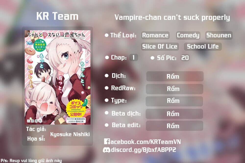 Vampire-chan Can't Suck Properly