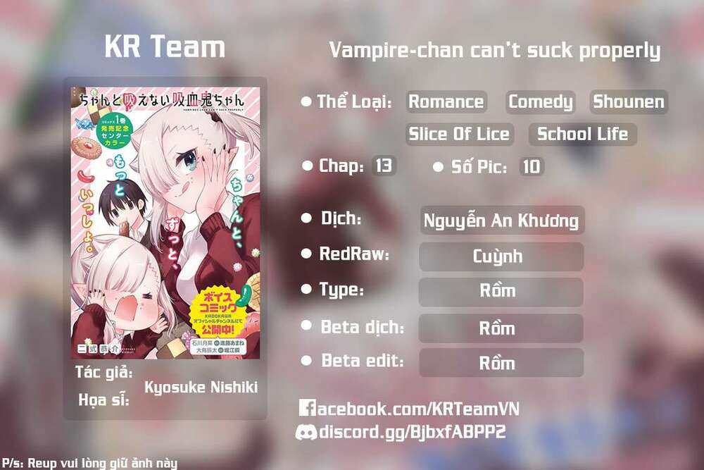 Vampire-chan Can't Suck Properly