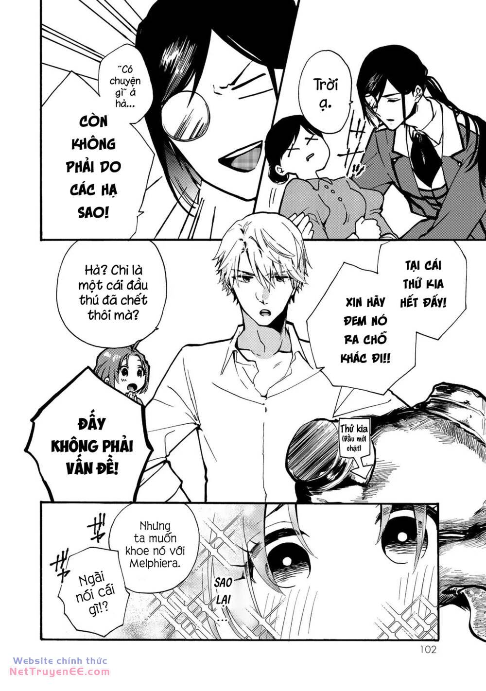 Ác thực Tiểu thư và Cuồng huyết Công tước (Akujiki Reijou to Kyouketsu Koushaku) [Chap 1-3] - Page 11