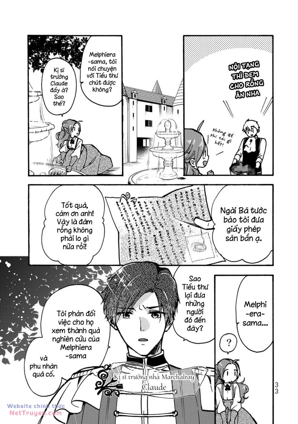 Ác thực Tiểu thư và Cuồng huyết Công tước (Akujiki Reijou to Kyouketsu Koushaku) [Chap 6] - Page 35