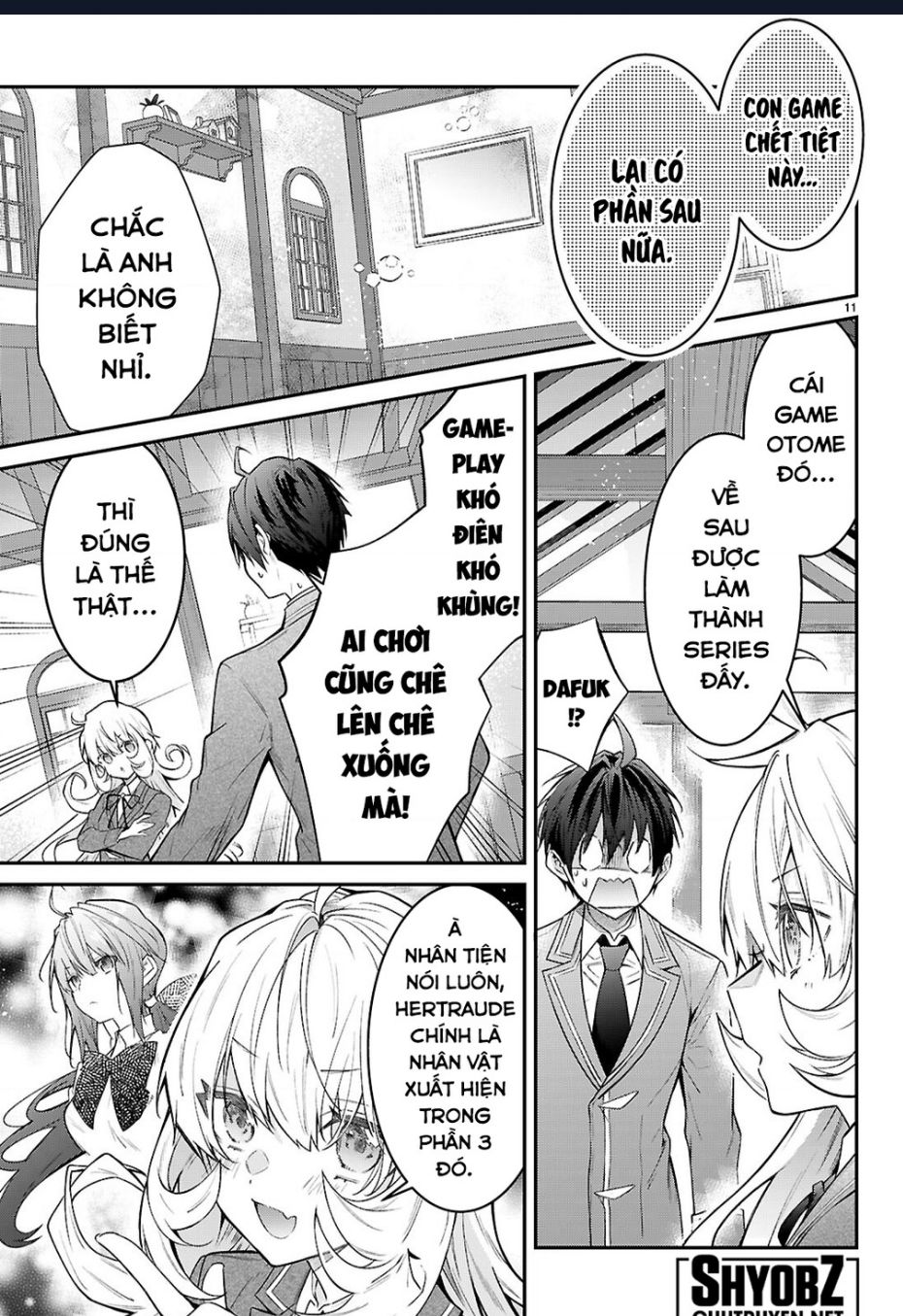 Thế Giới Của Game Otome Thật Khó Khăn Cho Những Thường Dân [Chap 67-68] - Page 12