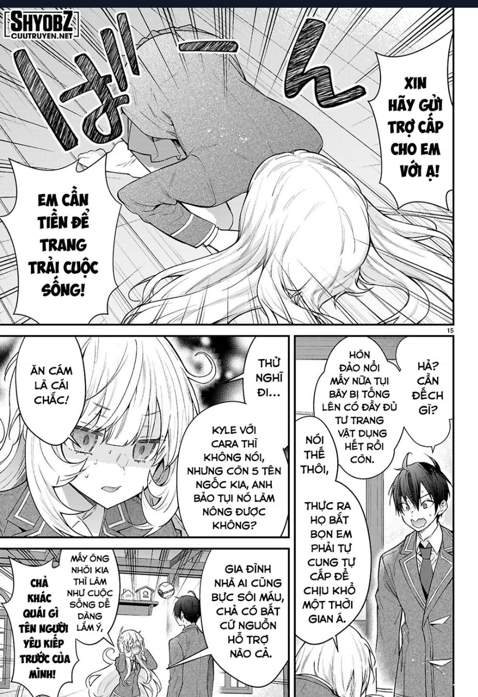 Thế Giới Của Game Otome Thật Khó Khăn Cho Những Thường Dân [Chap 67-68] - Page 16