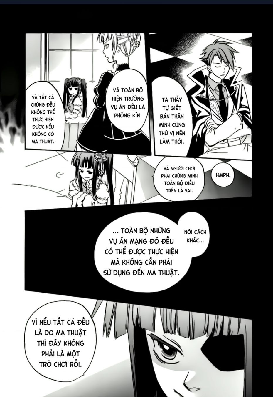 Trang truyện page_50 trong truyện tranh Umineko No Naku Koro Ni Chiru Episode 6 Dawn Of The Golden Witch - Chapter 13 - truyentvn.net