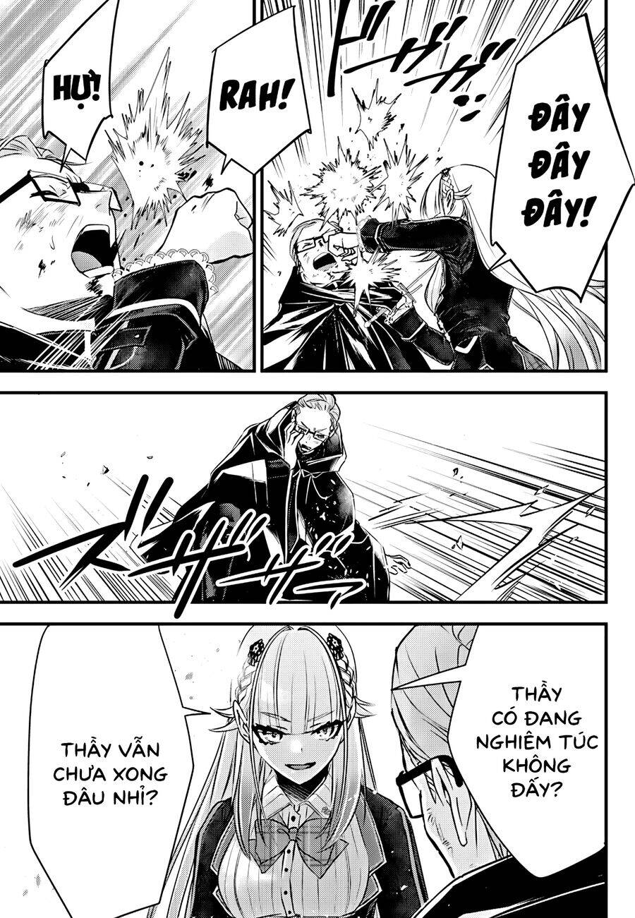 Savage Fang Ojou-Sama Shijou Saikyou No Youhei Wa Shijou Saikyou No Bougyaku Reijou To Natte Ni Dome No Sekai O Musou Suru [Chap 22] - Page 7