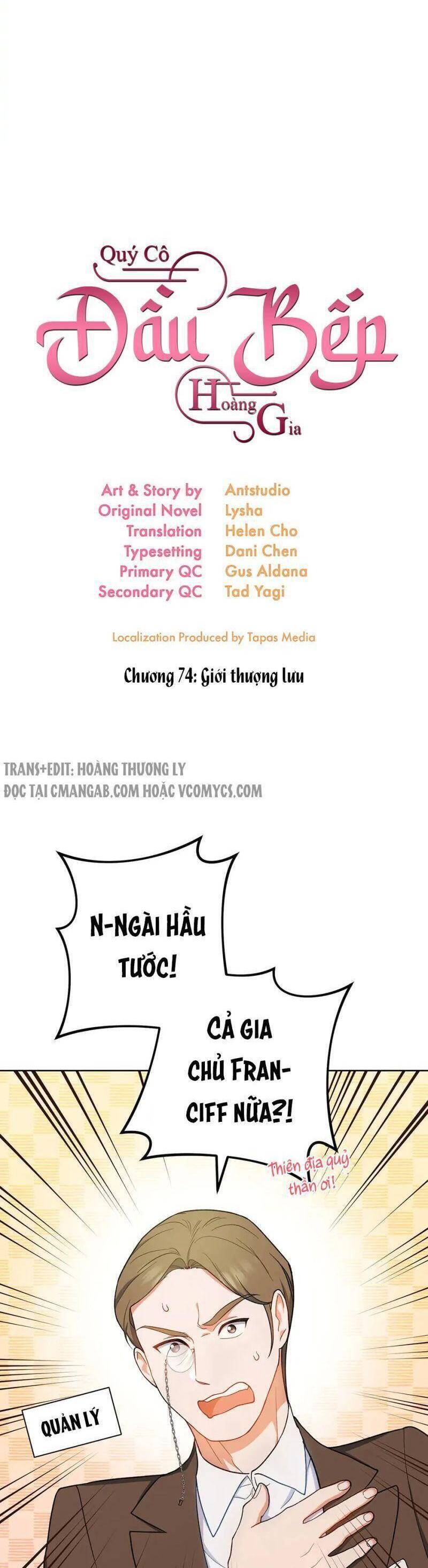 Nữ Đầu Bếp Hoàng Gia