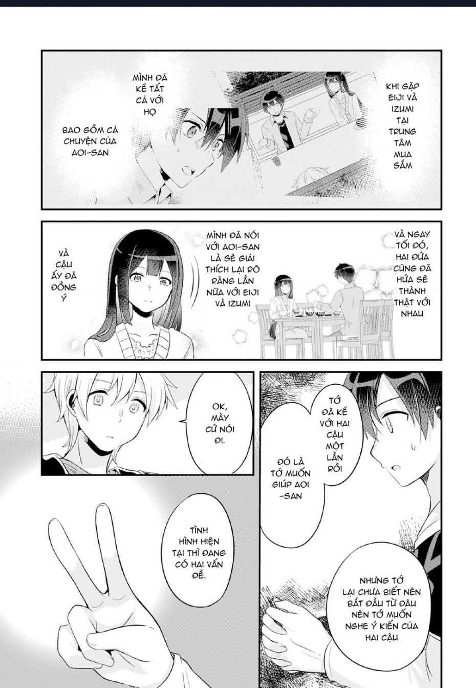 Trang truyện page_10 trong truyện tranh Class No Bocchi Gal Wo Omochikaeri Shite Seisokei Bijin Ni Shite Yatta Hanashi - Chapter 5 - truyentvn.net