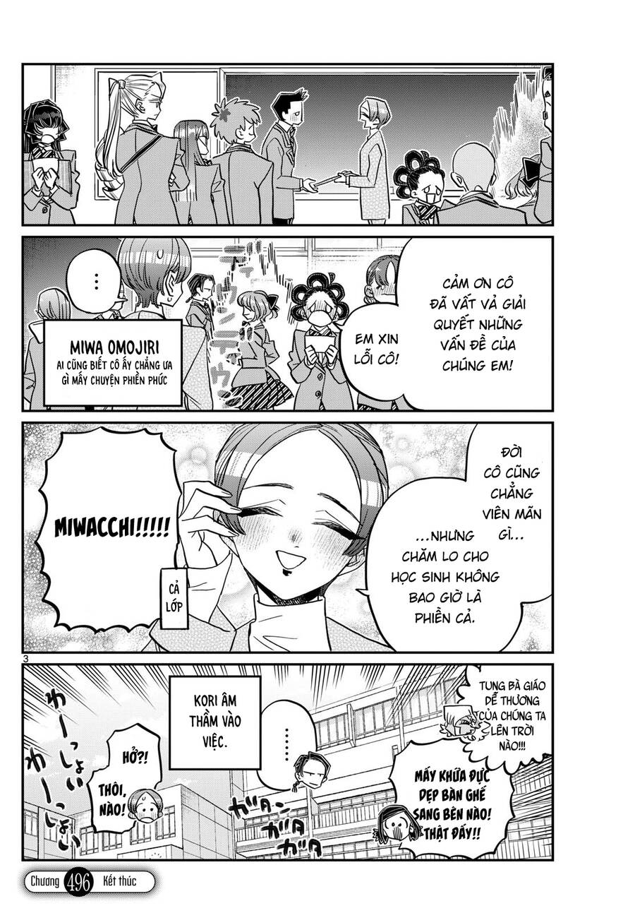 Komi Không Thể Giao Tiếp [Chap 495-498] - Page 3