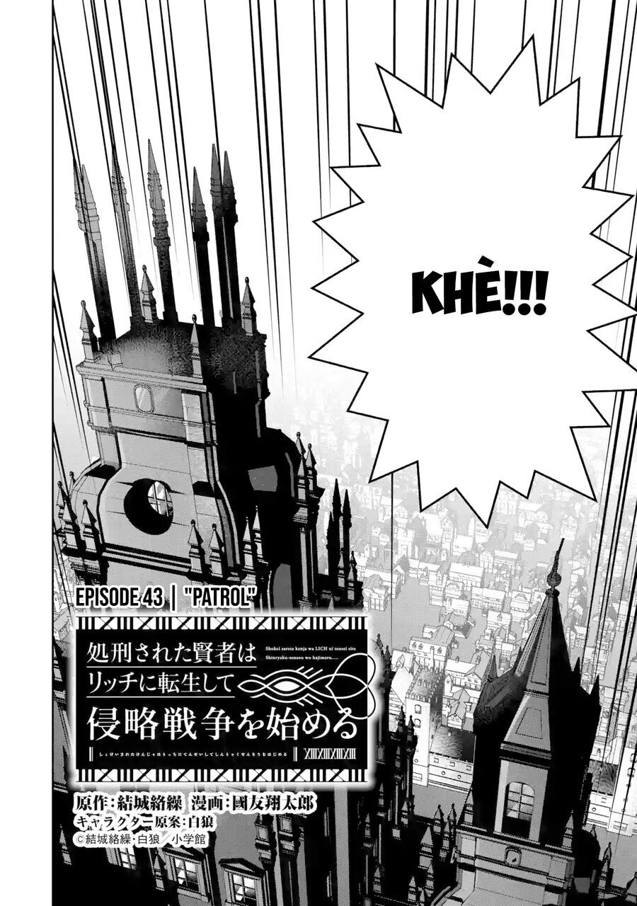 Shokei Sareta Kenja Wa Lich Ni Tensei Shite Shinryaku Sensou Wo Hajimaru [Chap 42-44] - Page 3