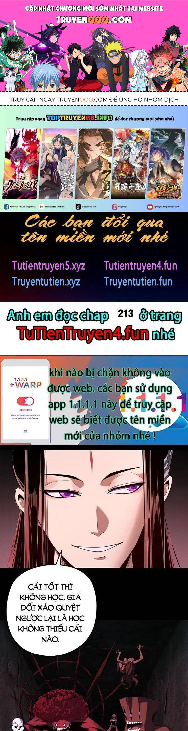 Ta Trời Sinh Đã Là Nhân Vật Phản Diện [Chap 221-277]