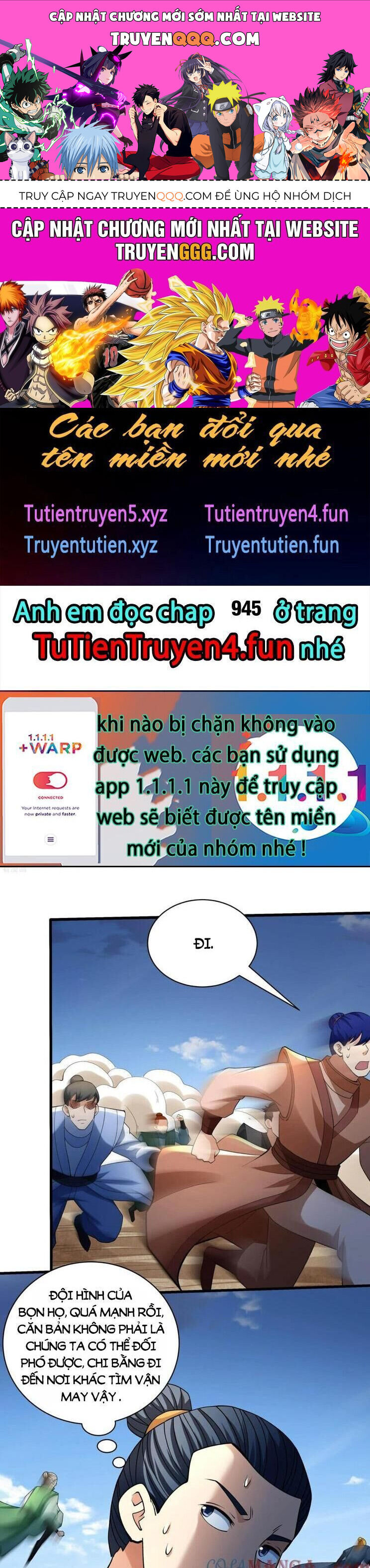 Tuyệt Thế Võ Thần [Chap 946-949]