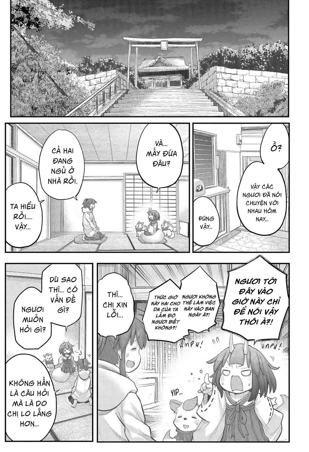 Miss Shachiku And The Little Baby Ghost [Chap 106-107]