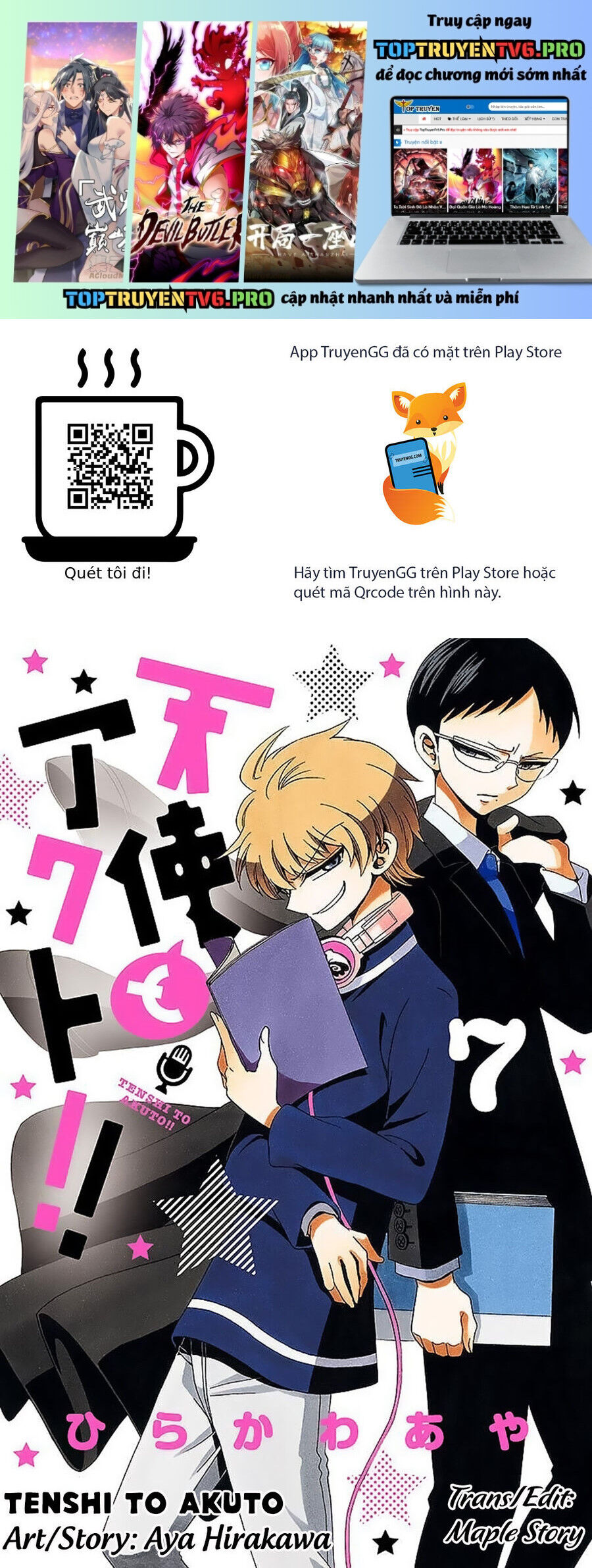 Tenshi to Akuto!! Chap 58