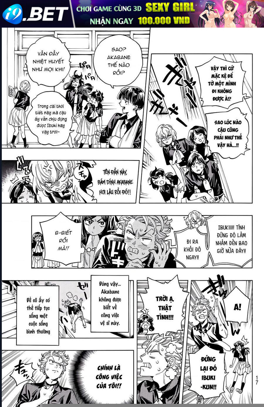 Akabane Honeko No Bodyguard [Chap 46-48] - Page 3